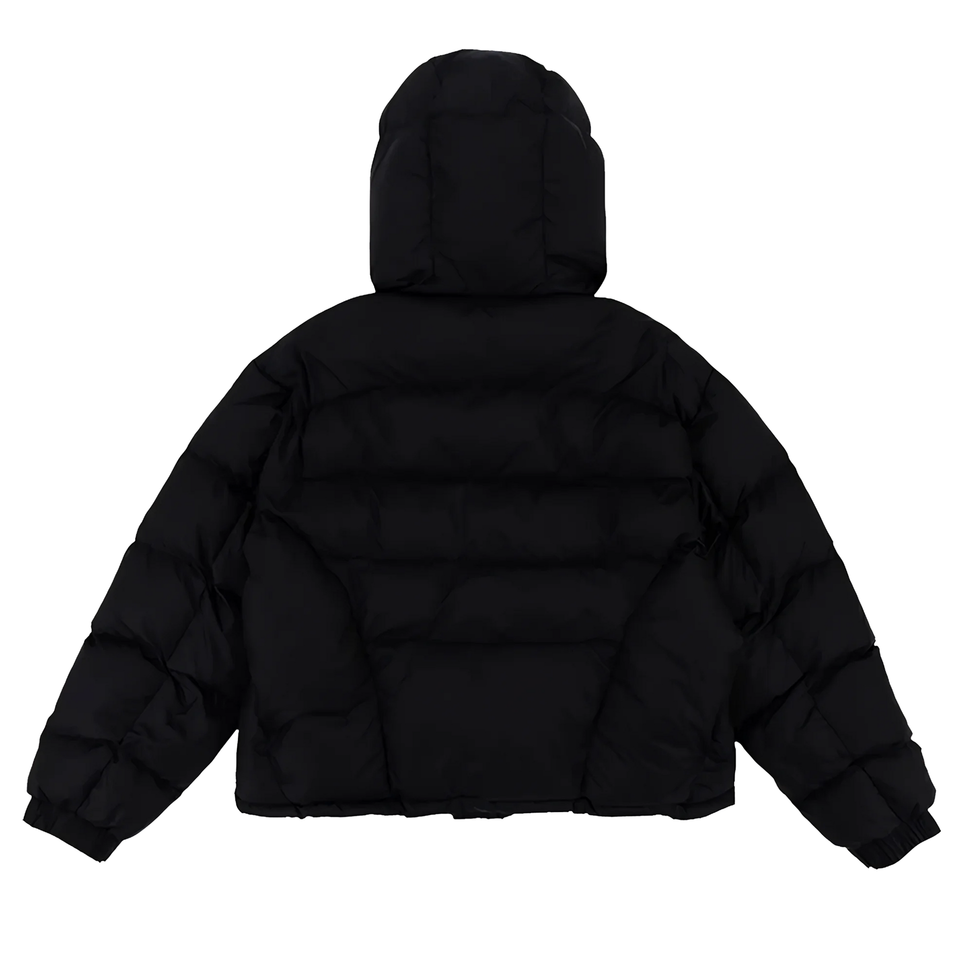 Ominous Black Apex Puffer Jacket Back