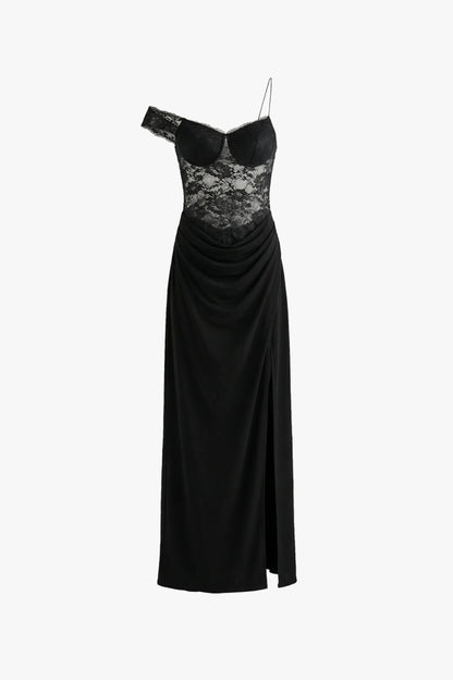 Myth Lace Sleeveless Maxi Dress