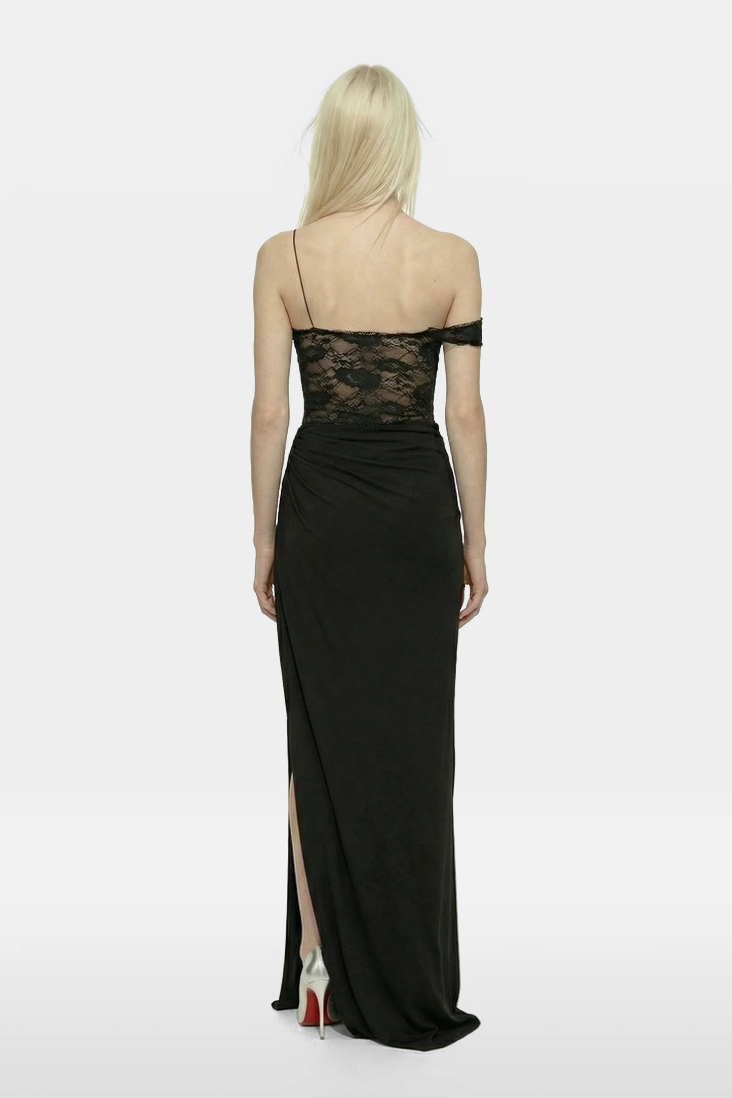 Myth Lace Sleeveless Maxi Dress