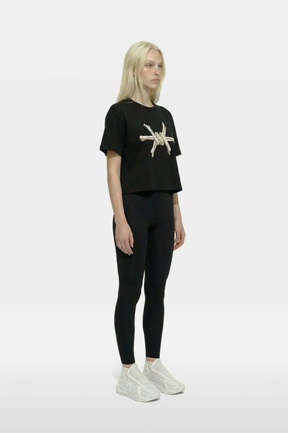 Dove Bones Cropped Tee