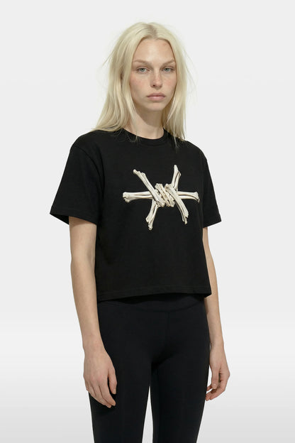 Dove Bones Cropped Tee